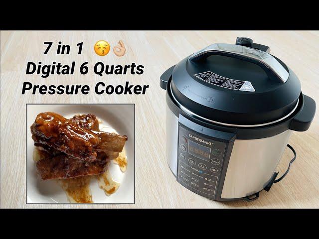 Farberware Programmable Digital Pressure Cooker, 6 Quart