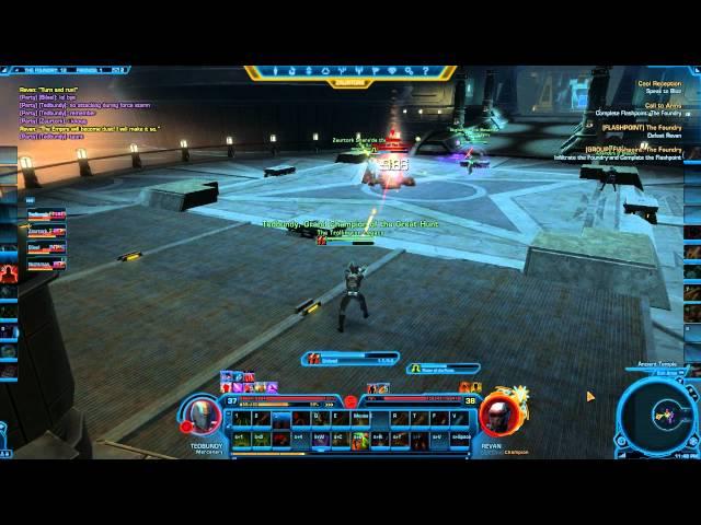 Star Wars The Old Republic - Revan Foundry Boss Fight HD