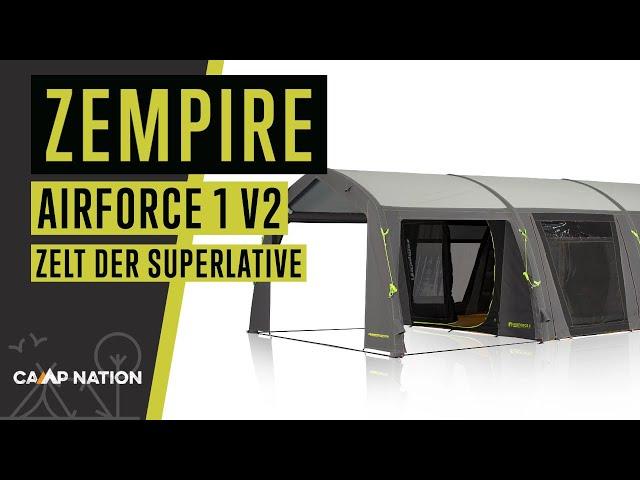 Zempire Airforce I V2 - Familienzelt der Superlative - Vorstellung