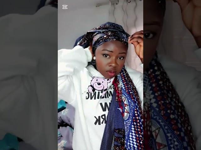 how to tie round Igele with 3yards of Ankara