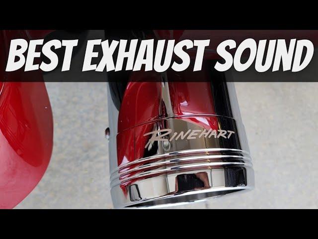 Harley Davidson M8 Exhaust Comparison - Rinehart DBX45 vs Stock Exhaust