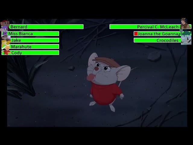 The Rescuers Down Under (1990) Final Battle with healthbars