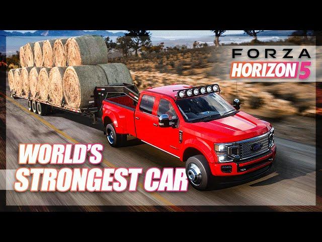 Forza Horizon 5 - STRONGEST Car Challenge!