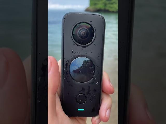 Check out this INSTA360 ONE X2 WATER PROOF CAM!    #shorts #youtubeshorts