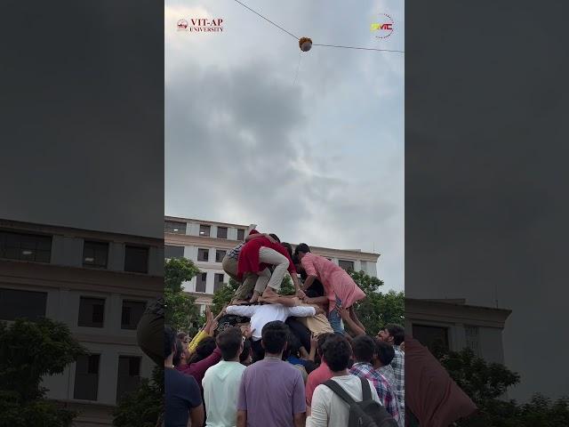 Joyful Janmashtami Celebrations at VIT-AP! #VITAP #Festival #janmashtami