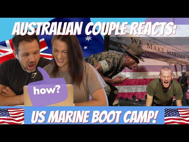 US MARINES REACTION | What New Marine Corps Recruits  Go through at Bootcamp! Intense!