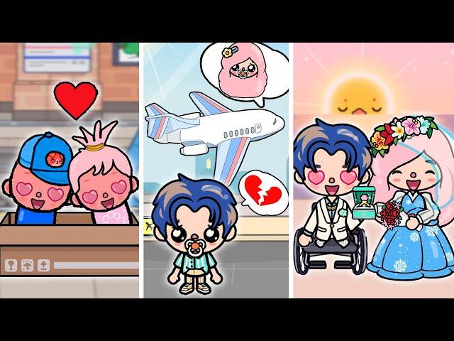 How We Meet !  From Birth To Marriage | Toca Life Story |Toca Boca