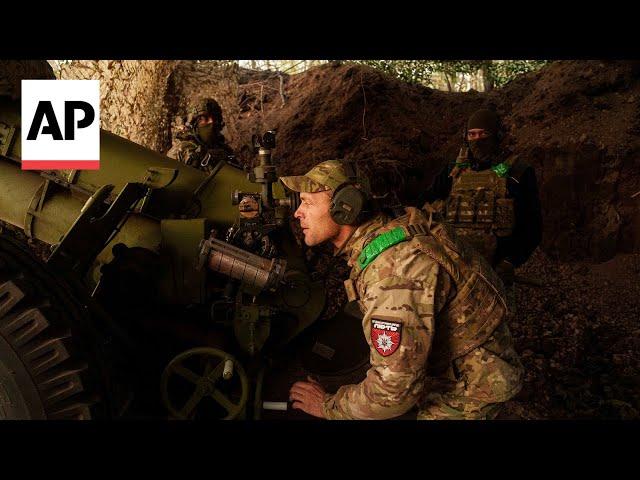 Ukraine artillery unit defends Pokrovsk as Russian forces seek to advance