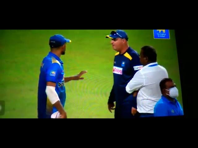 Dasun Shanaka Vs Mickey Arthur Fight || වලිය මෙන්න