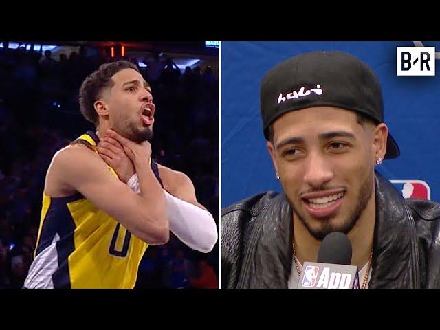 Tyrese Haliburton Talks Game-Tying Buzzer-Beater & Game 1 Comeback vs. Knicks | 2025 NBA Playoffs