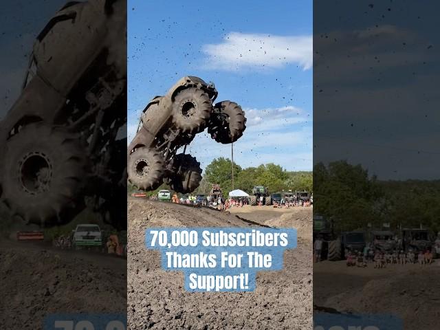 70,000 SUBSCRIBERS! THANK YOU SO MUCH! #rwp #rockcrawler #mudtruck #thankyou #subscribers