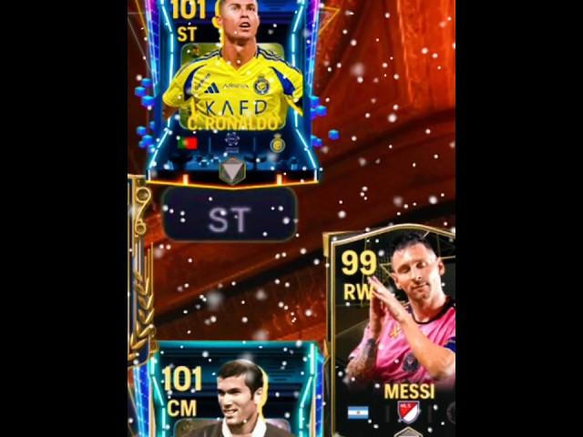 I made the best Ballon d'Or Team in fc mobile #fcmobile #fc25 #shorts