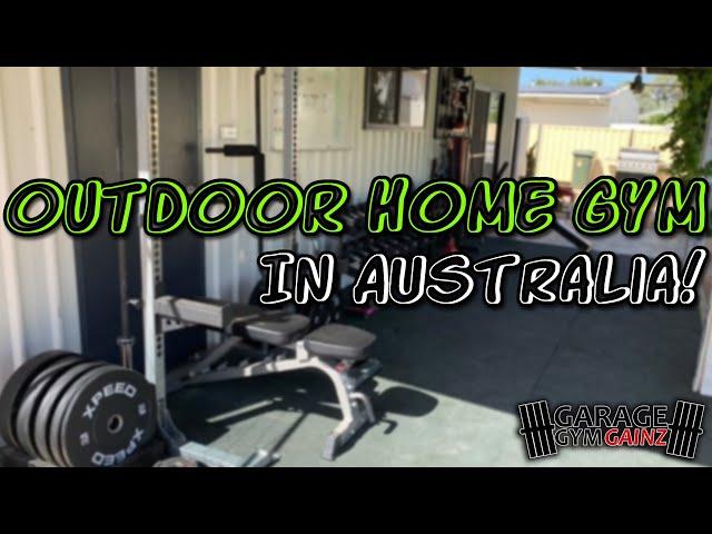 Outdoor Aussie Home Gym Tour 2021