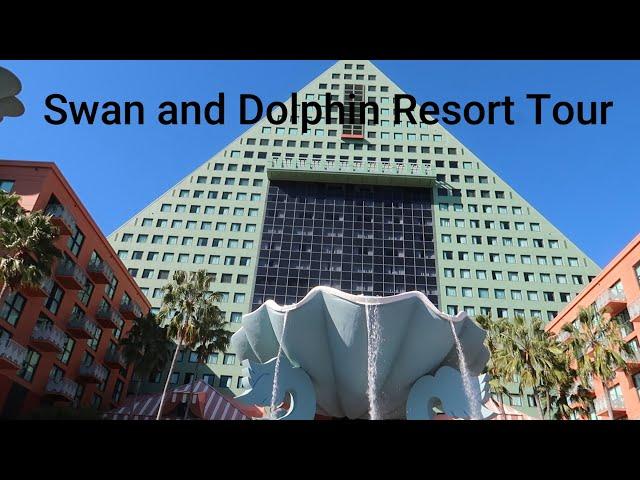 Swan and Dolphin Resort Tour | Disney Partner Hotel | 2021