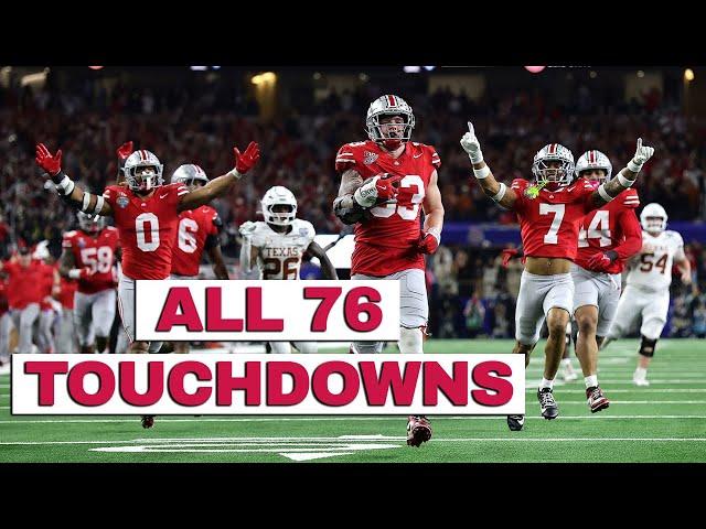 Every Touchdown Ohio State Scored in Their National Championship Season