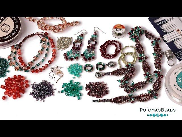 June Kit Subscription Box - DIY Jewelry Making Tutorial by PotomacBeads