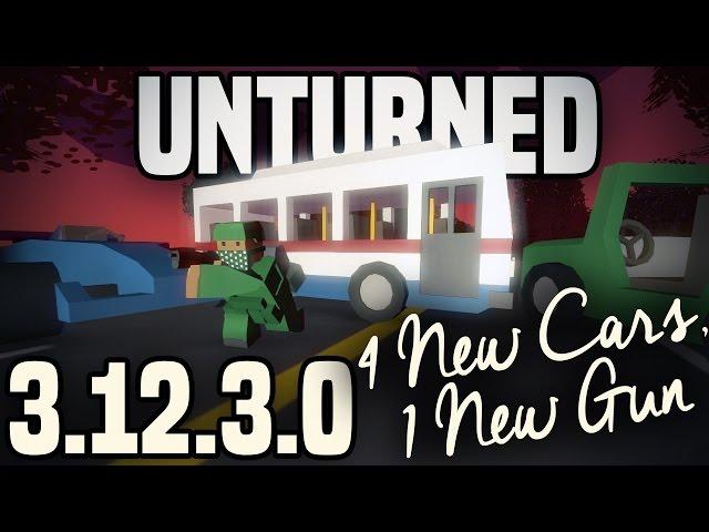 Unturned 3.12.3.0: RACECAR, BUS, TRACTOR, JEEP - YURI SMG