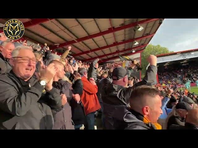 Sasa Kalajdzic 88th minute WINNER vs Bournemouth with Wolves Fans Celebrating