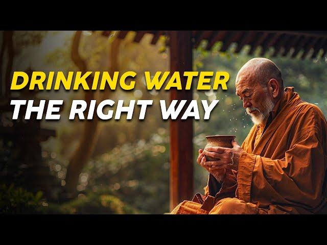 The Right Way to Drink Water99% of People Are Doing It Wrong | Buddhist Wisdom