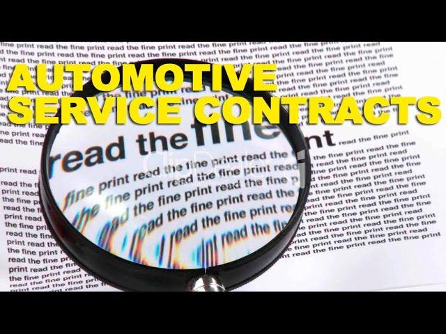 Automotive Service Contracts -ETCG1