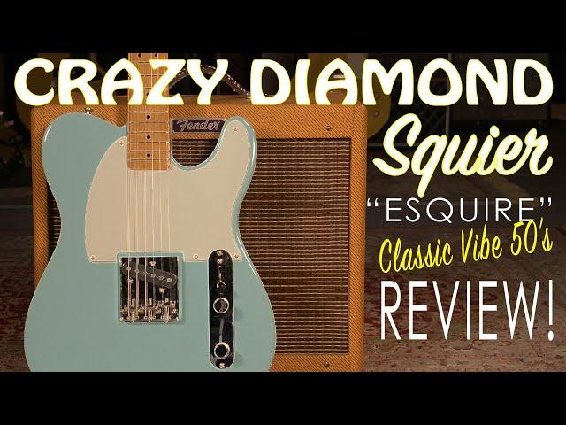 Squier Classic Vibe 50's Esquire - The First Electric Guitar Designed by Fender