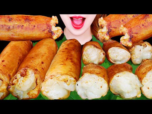 ASMR GIANT BEEF LARGE INTESTINES, CUCUMBER KIMCHI *DAECHANG* EATING SOUNDS MUKBANG 먹방 咀嚼音