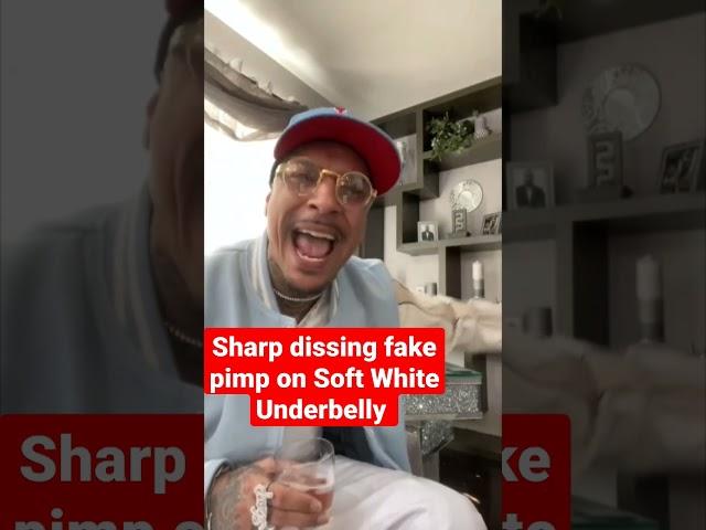 Sharp dissing fake p*mp Kelpy on Soft White Underbelly.  #softwhiteunderbelly