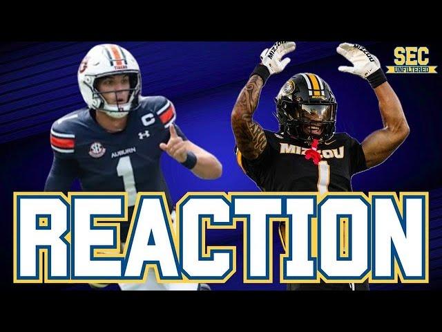 REACTION: Missouri Football RALLIES Past Auburn