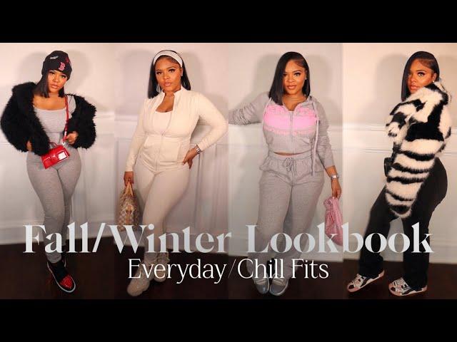 EVERYDAY CHILL FALL/WINTER LOOKBOOK/Haul ️| FASHION NOVA , SHEIN, PRETTYLITTLETHING + more