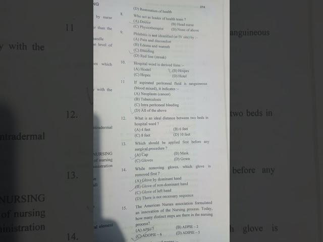 important fundamental mcq#norcetexam #norcetaiims2023 #nursingstudent