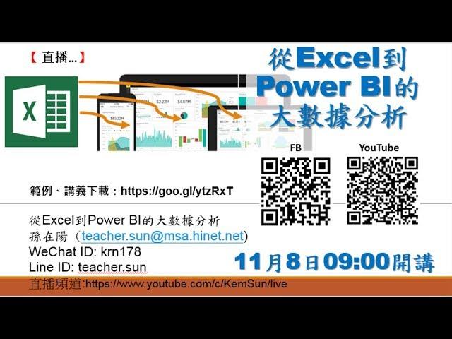 從 Excel 到 Power BI 的大數據分析7-Power BI安裝、histogram(直方圖)、Office store