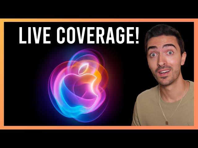 LIVE IPHONE 16 EVENT COVERAGE!