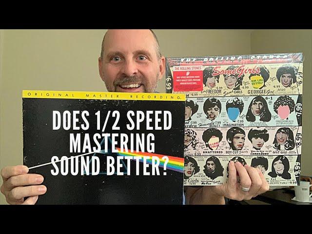 Does Half Speed Mastering really sound better? Plus a Stan Ricker 1/2 speed gem unveiled.