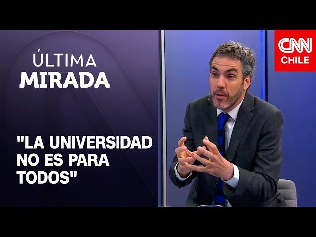 Francisco Covarrubias aborda el presente de la educación superior en Chile