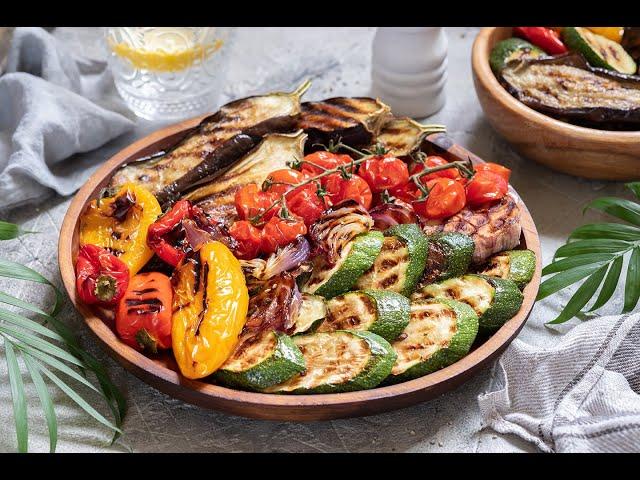 Grillgemüse mit dem Kontaktgrill von KOENIC 