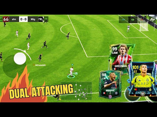 Ronaldo Mbappe Dual Attack & Antoine Griezmann Tiki Taka  - EA FC Mobile 24 Ultimate Team