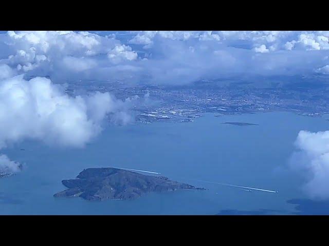 Landing in San Francisco international Airport