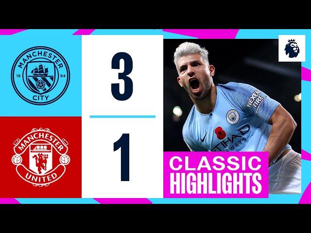 AN AGUERO THUNDERSTRIKE! | Man City 3 - 1 Man United | Classic Highlights