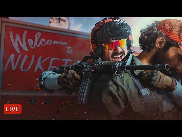 LIVE - DR DISRESPECT - NUKETOWN/WARZONE DOMINATION