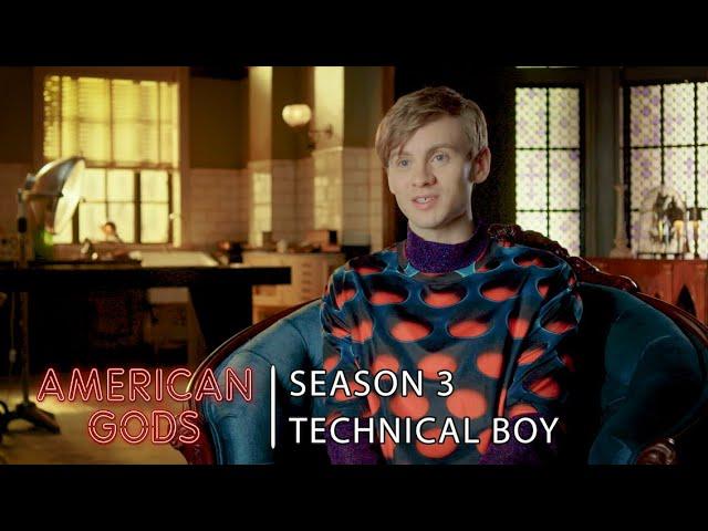 Tech Boy Interview with Bruce Langley | American Gods - Season 3