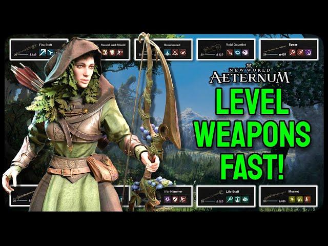 3 Fastest Ways To Level Your Weapons (New World: Aeternum)