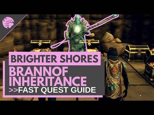 Brighter Shores The Brannof Inheritance Quest Guide in 3 minutes