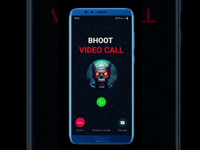 BHOOT KA VIDEO CALL  #bhoot #videocall