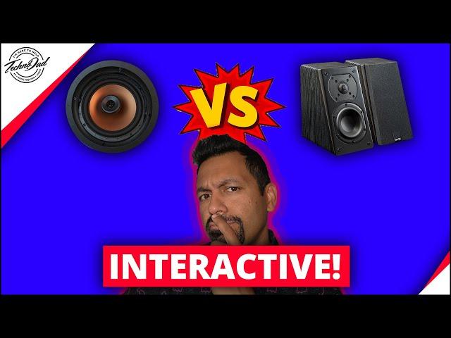 Dolby Atmos: In-Ceiling vs Height Speaker!  Which is better for your setup?  Let's test it out!