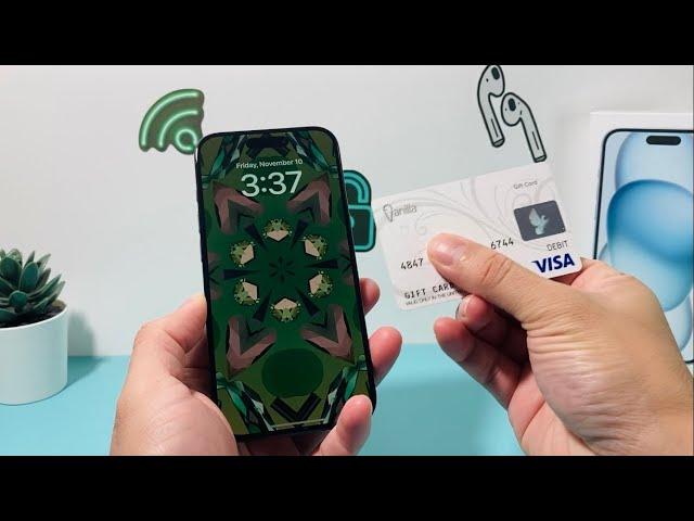 How to Add Visa Gift Card on iPhone to Apple Account