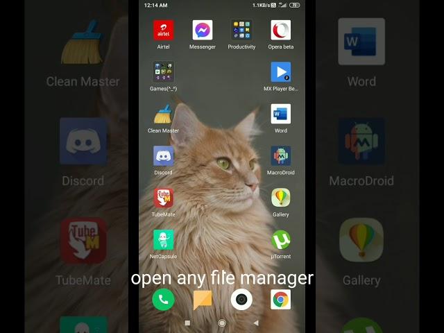 How to hide file or folder on Android