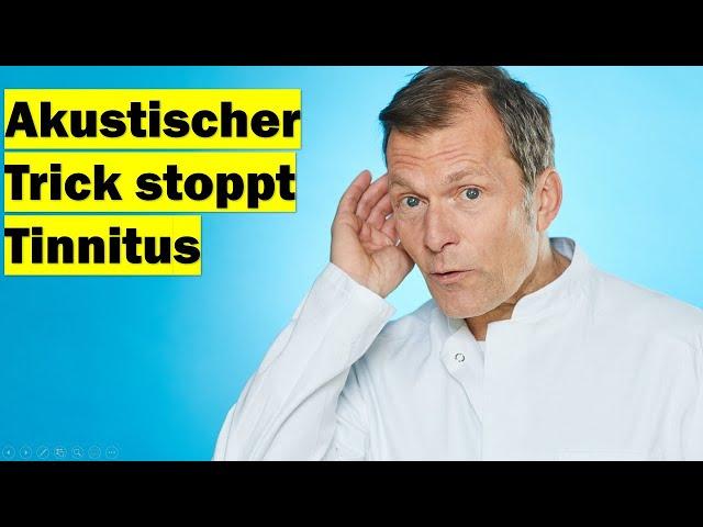 SO unterdrückst Du Deinen Tinnitus (sofort!)