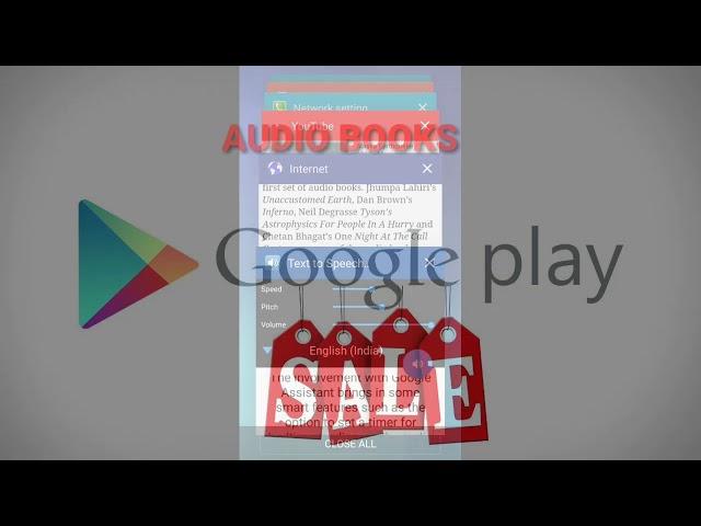 Google Audiobooks: Google launches audiobooks  available in google play store