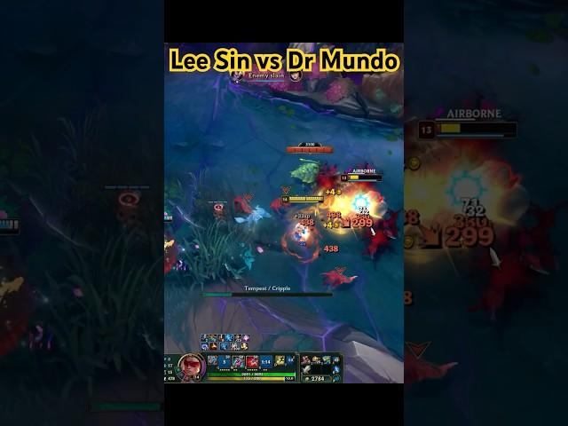 Lethality Lee Sin vs Dr Mundo#lol #gaming #noxus #league #lolshorts #lee #mundo #1v1 #shorts #lofi