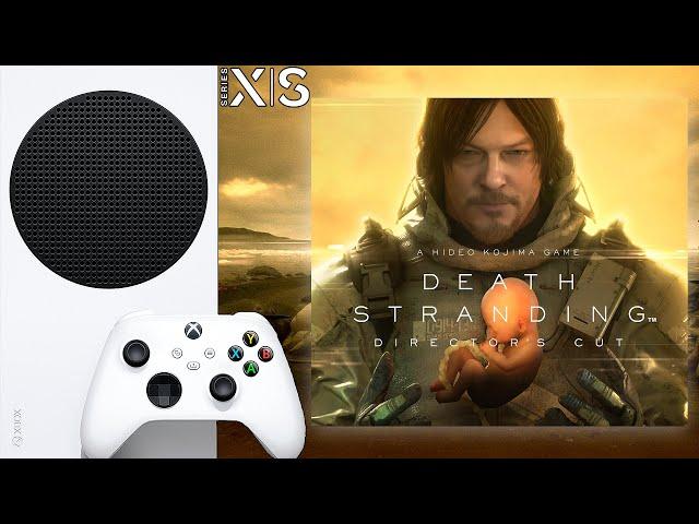 Death Stranding Directors Cut СИМУЛЯТОР КУРЬЕРА Xbox Series S 1440p 60 FPS 1080p 60 FPS